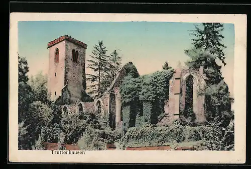 AK Truttenhausen, Ansicht einer Ruine