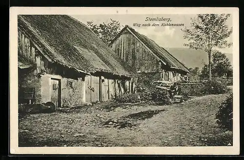 AK Breitenbach, Stemlisberg, Weg nach dem Kahlenwasen