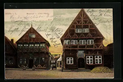 AK Mölln i. L., Museum und altes Haus