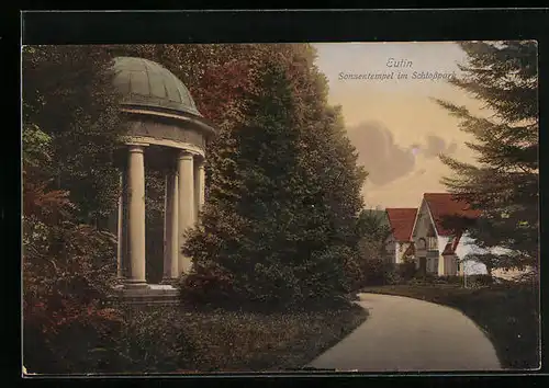 AK Eutin, Sonnentempel im Schlosspark