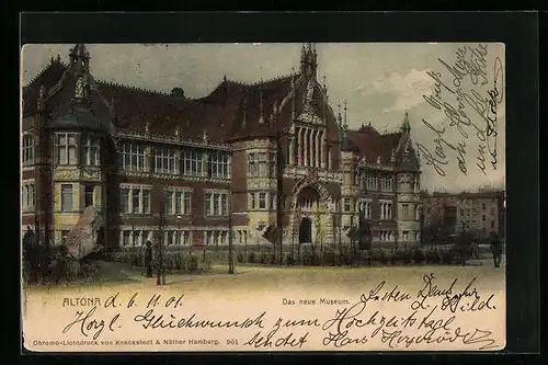 AK Hamburg-Altona, Das neue Museum