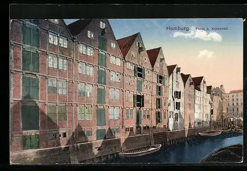 AK Alt-Hamburg, Fleet beim Küterwall