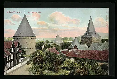 AK Goslar /Harz, Das breite Tor