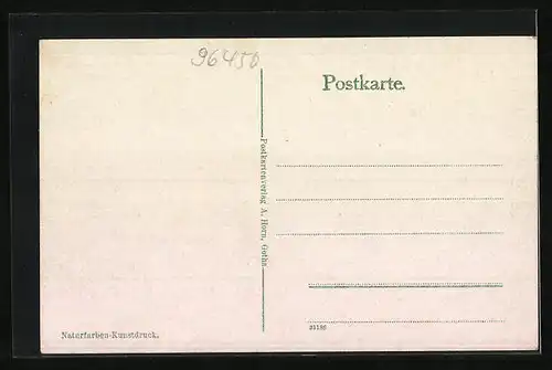 AK Coburg, Gesamtansicht der Stadt