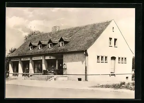 AK Schleife /Oberlausitz, Konsum-Landwarenhaus