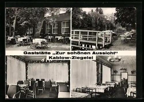 AK Kablow-Ziegelei, Gaststätte Zur schönen Aussicht