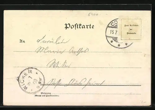 Lithographie Arenberg, Gnadenbilder und Inneres der Kirche