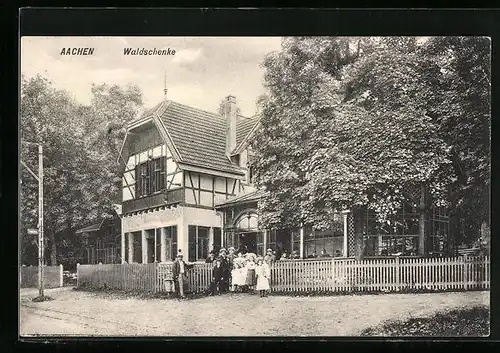 AK Aachen, Gasthaus Waldschenke