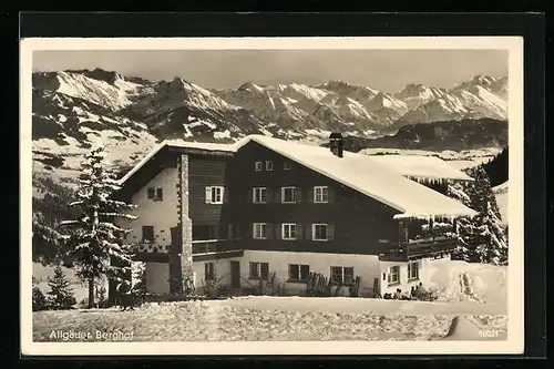 AK Kempten, Berggasthaus Allgäuer Berghof