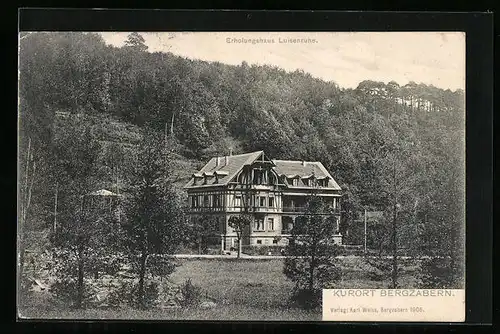 AK Bergzabern, Erholungshaus Luisenruhe