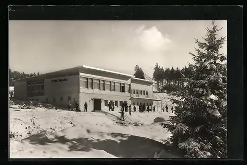 AK Oberhof /Thür., Schanzenbaude am Grenzadler