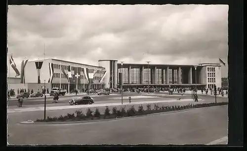 AK Heidelberg, Blick auf den Hauptbahnhof