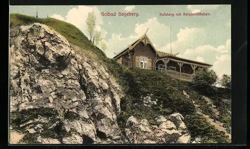 AK Segeberg, Kalkberg mit Bergschlösschen