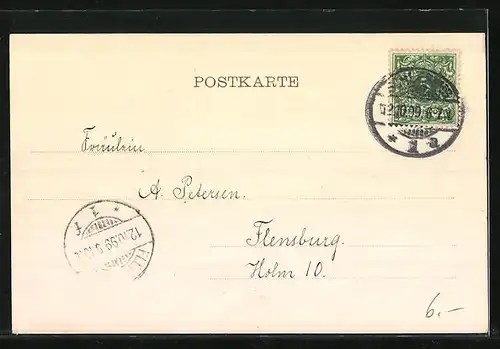 AK Schleswig, Mühlenteich mit Herrenstall