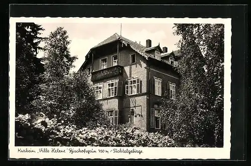 AK Bischofsgrün /Fichtelgebirge, Kurheim Villa Helene