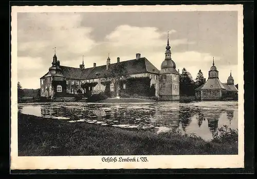 AK Lembeck i. W., Blick auf das Schloss