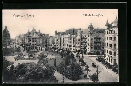 AK Berlin-Schöneberg, Victoria-Luise-Platz