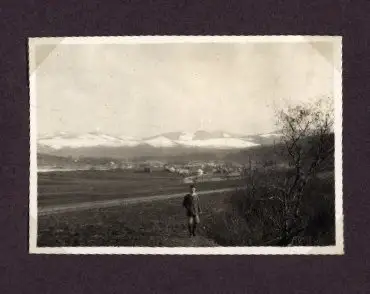 Fotoalbum mit 87 Fotografien, Grenzlandfahrt 1927, Wandervögel, Studenten, Deutschproben, Zigeuner, Tracht, Leutschau 17