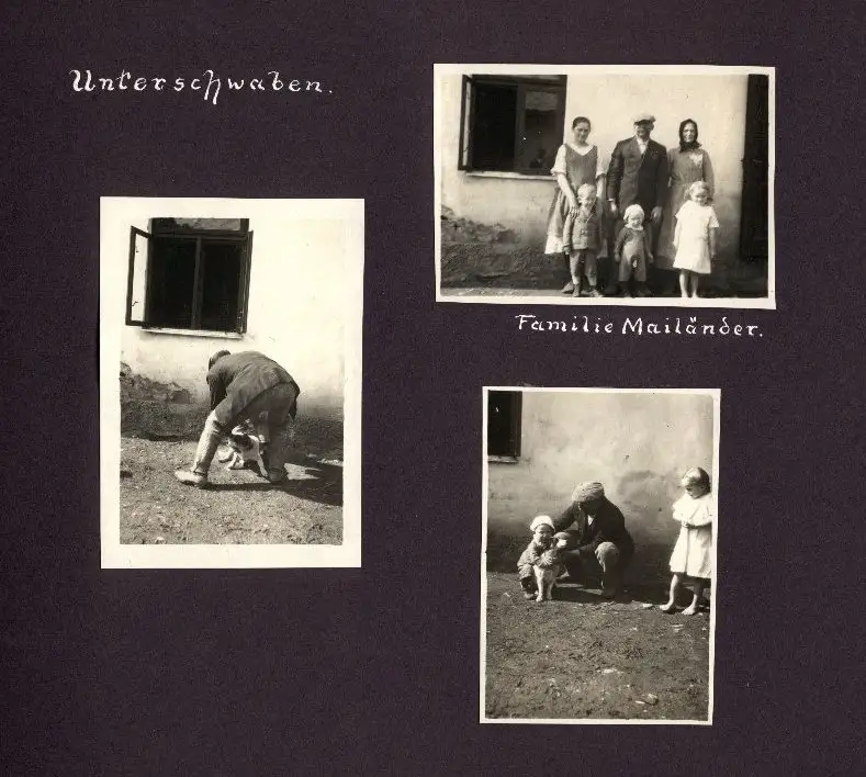 Fotoalbum mit 87 Fotografien, Grenzlandfahrt 1927, Wandervögel, Studenten, Deutschproben, Zigeuner, Tracht, Leutschau 23