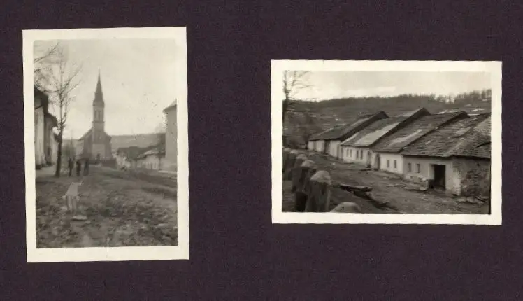 Fotoalbum mit 87 Fotografien, Grenzlandfahrt 1927, Wandervögel, Studenten, Deutschproben, Zigeuner, Tracht, Leutschau 33