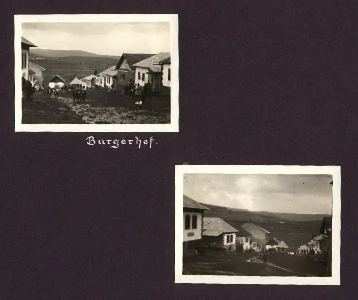Fotoalbum mit 87 Fotografien, Grenzlandfahrt 1927, Wandervögel, Studenten, Deutschproben, Zigeuner, Tracht, Leutschau 34