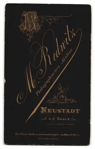 Fotografie M. Redwitz, Neustadt a. S., Uniformierter Uffz. im Portrait