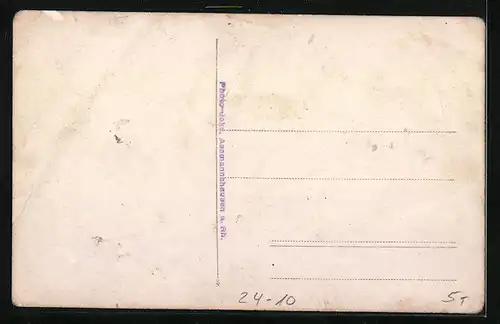 Foto-AK Eisstoss in Assmannshausen