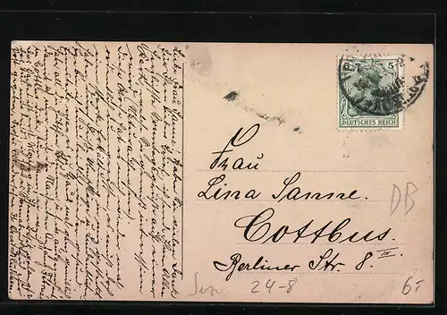 AK Erdbeben in Messina