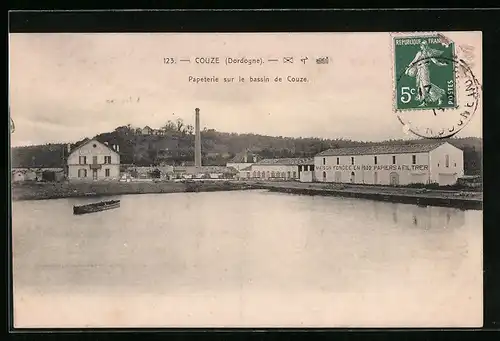 AK Couze, Papeterie sur le bassin de Couze