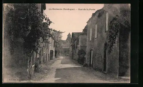 AK Cadouin, Rue de la Poste