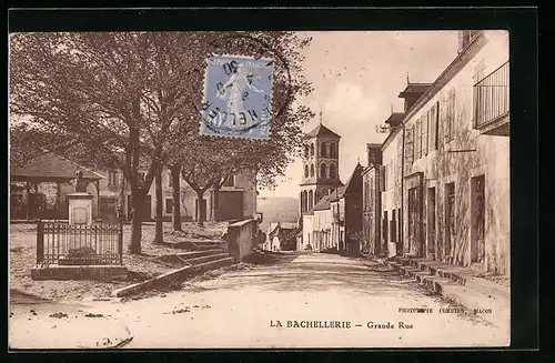 AK La Bachellerie, Grande Rue