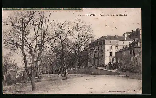 AK Belvès, Promenade de la Breche