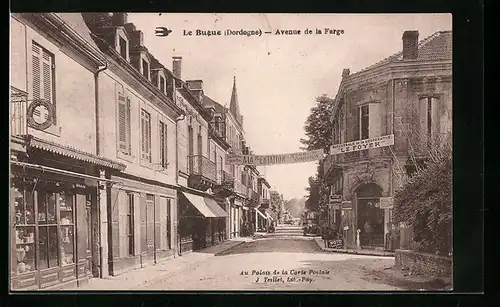 AK Le Bugue, Avenue de la Farge