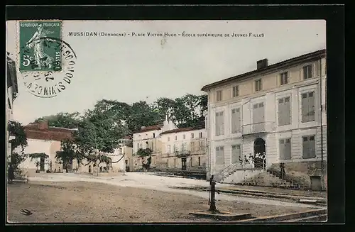 AK Mussidan, Place Cictor Hugu, Ecole Superieure de Jeunes Filles