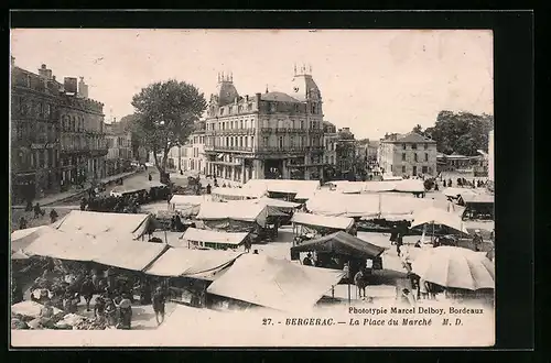 AK Bergerac, La Place du Marché