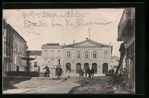 AK Nontron, Place de l`Hotel de Ville