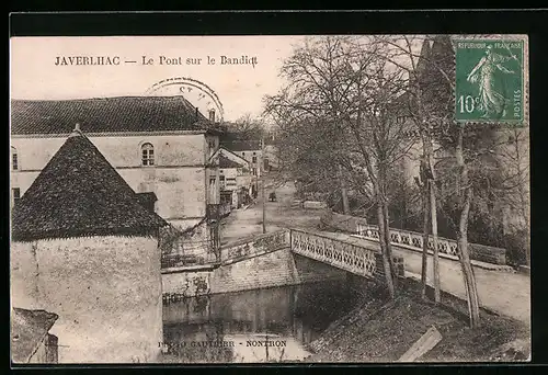 AK Javerlhac, Le Pont sur le Bandiqt
