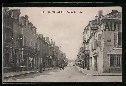 AK Périgueux, Rue de Bordeaux