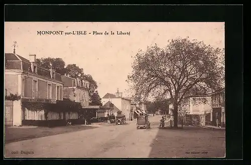 AK Monpont-sur-l`Isle, Place de la Liberté