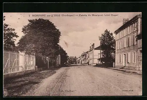 AK Monpont-sur-l`Isle, Entrée de Monpont