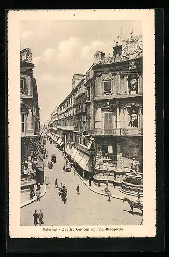 AK Palermo, Quattro Cantoni con Via Macqueda