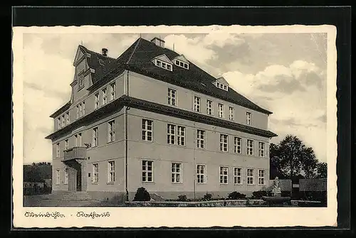 AK Weinböhla, Blick auf das Rathaus