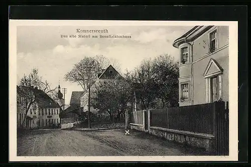 AK Konnersreuth, Das alte Materl am Benefiziatenhaus