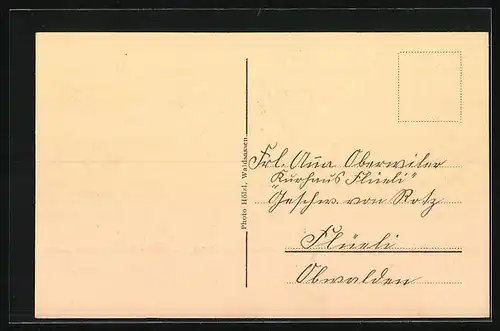 AK Konnersreuth, Ansicht Massenbesuch