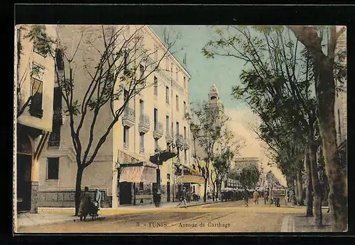 AK Tunis, Avenue de Carthage