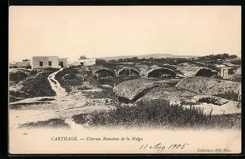 AK Carthage, Citernes Romaines de la Malga