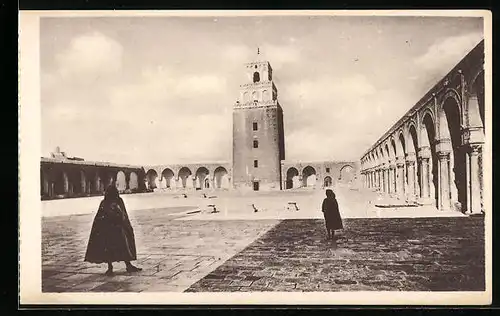 AK Kairouan, Cour de la Mosquee