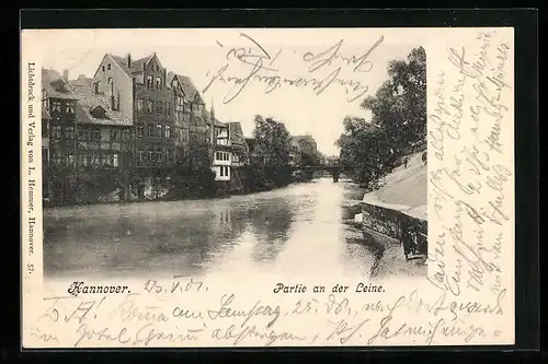 AK Hannover, Partie an der Leine