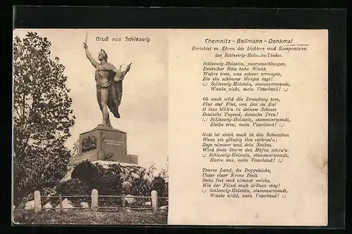 AK Schleswig, Chemnitz-Bellmann-Denkmal