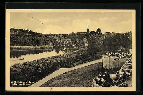 AK Segeberg, Blick von der Kurhaus-Terrasse